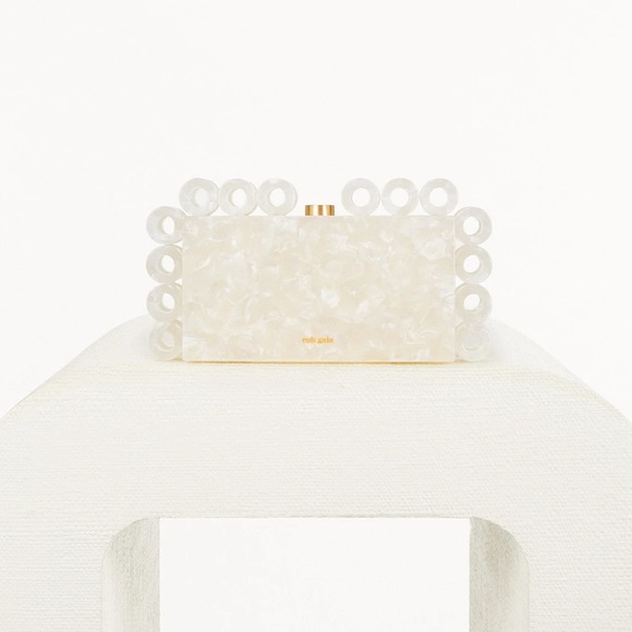 CULT GAIA Harlow Clutch in "Pearl" - Picture 15 of 16